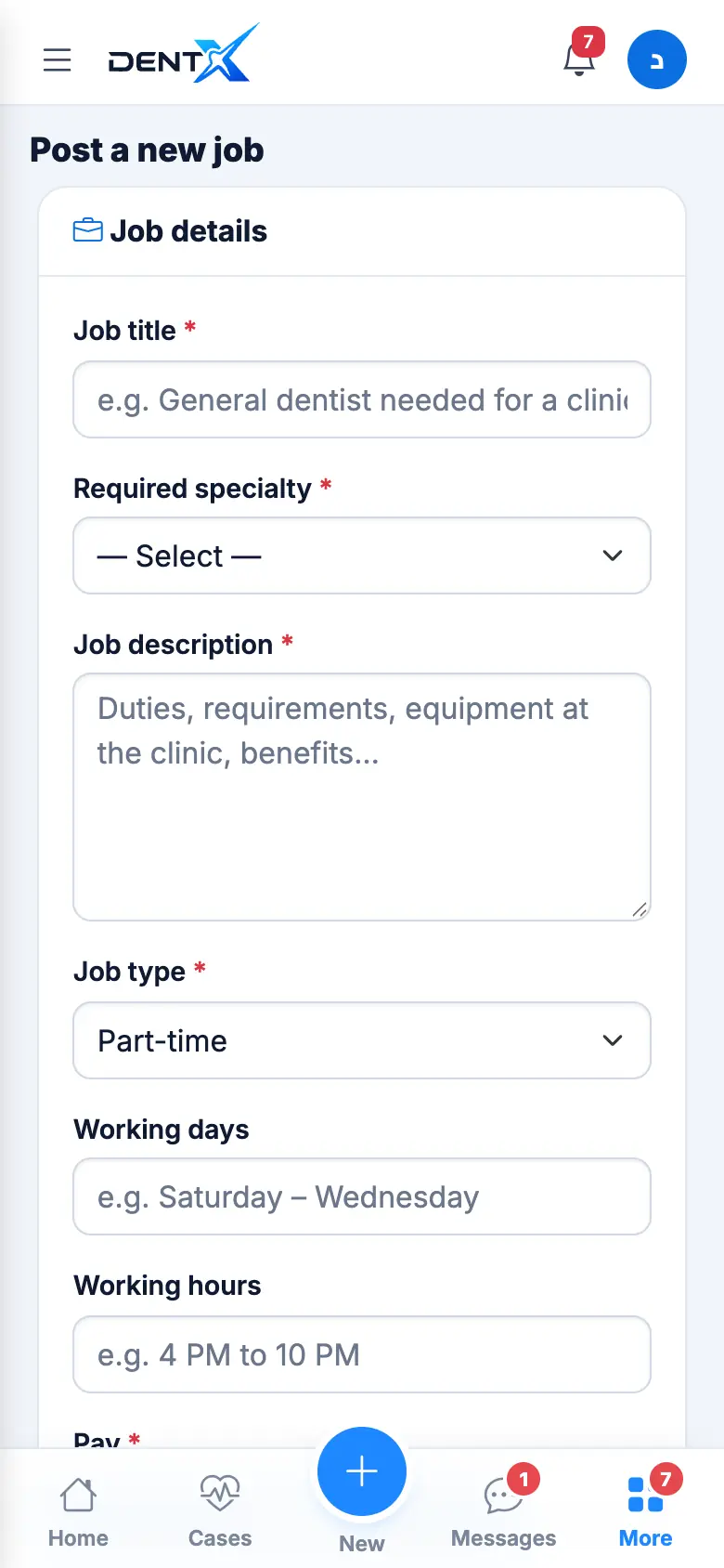 Post a new job